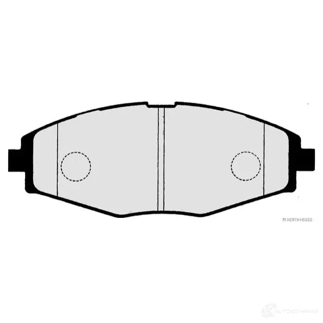 Тормозные колодки, комплект HERTH+BUSS XLYZ3U C 4029416056353 627437 j3600909 изображение 1