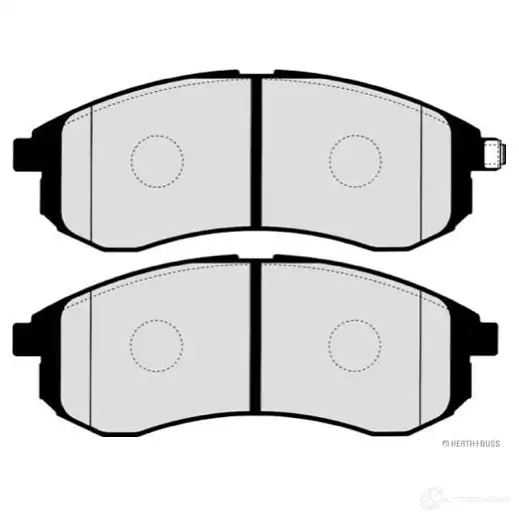 Тормозные колодки, комплект HERTH+BUSS j3605066 W9MZ CG 4029416236106 627651 изображение 1