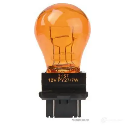 Лампа накаливания PY27/7W WX2.5X16Q 27/7 Вт 12 В HERTH+BUSS 89901324 3J T4W 827606 4026736423018 - Изображение 1