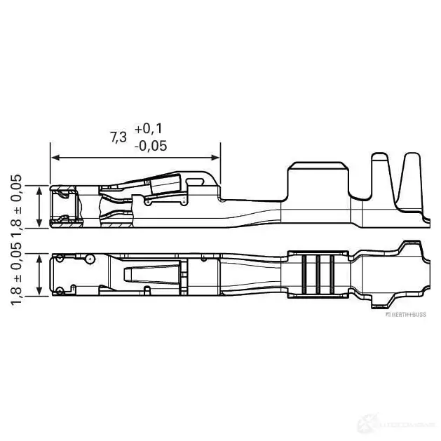 Обжимной коннектор HERTH+BUSS 50253463 820110 4026736335410 CEOI UT изображение 0