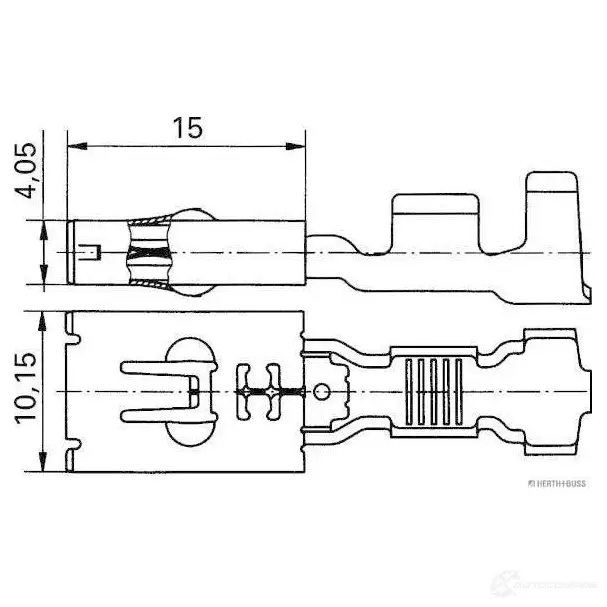 Обжимной коннектор HERTH+BUSS 50253336088 4026736016661 RN70 G 820013 - Изображение 1