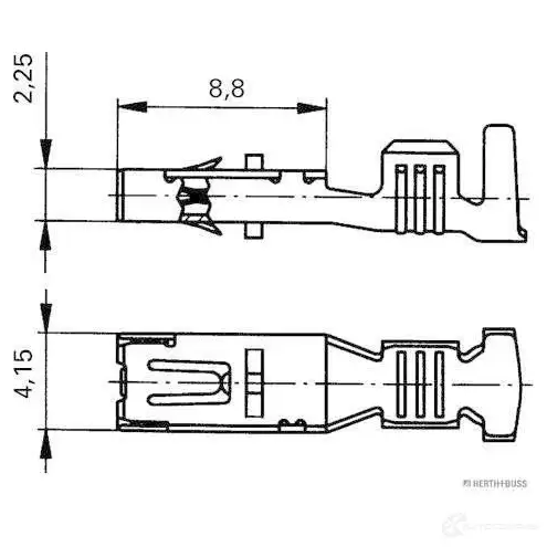 Обжимной коннектор HERTH+BUSS 4026736398026 50253500088 820160 FTO0V V - Изображение 1