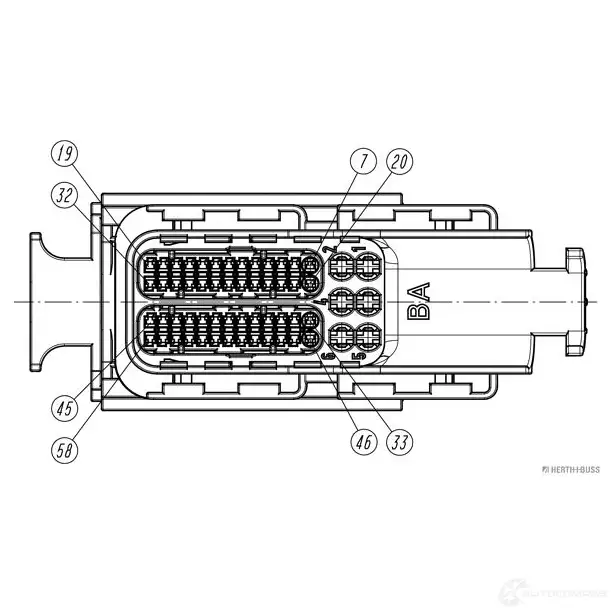 Комплект пробок корпуса HERTH+BUSS 4026736153885 50390301 1E5CT 56 821697 - Изображение 1