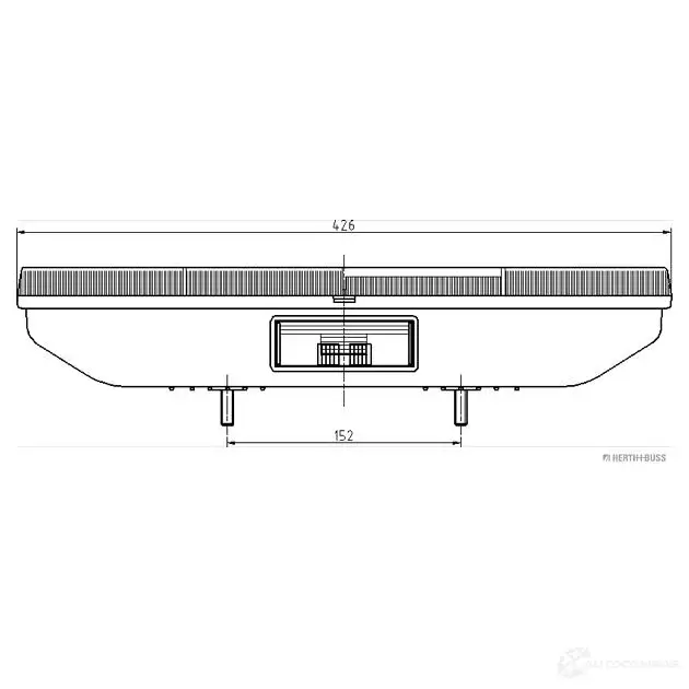 Задний фонарь HERTH+BUSS 826046 RK ZAKCQ 83830025 4026736139469 изображение 2