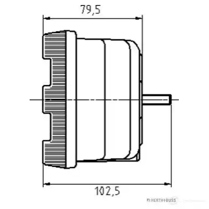 Задний фонарь HERTH+BUSS 826046 RK ZAKCQ 83830025 4026736139469 изображение 3