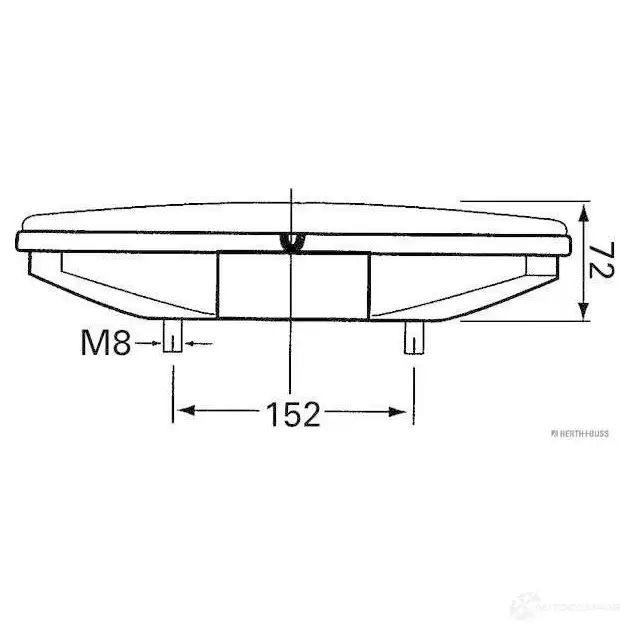 Задний фонарь HERTH+BUSS 4026736139759 G PS0A5 83830216 826197 изображение 2