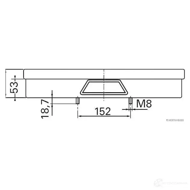 Задний фонарь HERTH+BUSS 83840549 826440 7AKIED LC 7 изображение 2