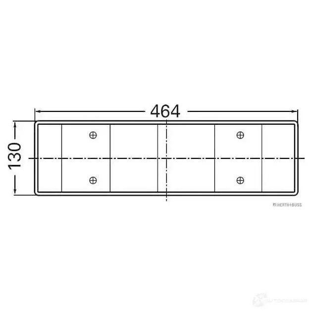 Задний фонарь HERTH+BUSS 83840549 826440 7AKIED LC 7 изображение 4