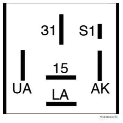 Реле АБС HERTH+BUSS 824893 A FVBK1L 75898998 4026736353674 - Изображение 1