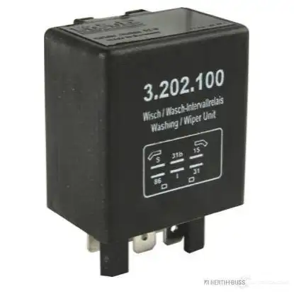 Реле стеклоочистителя, дворников HERTH+BUSS V6 A7M 75614241 4026736158286 824779 - Изображение 1