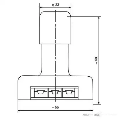 Переключатель света фар HERTH+BUSS 823495 Y7E H5J2 4026736050863 70460022 - Изображение 1