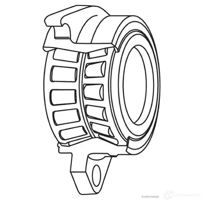 Подшипник ступицы колеса, комплект HERTH+BUSS j4704015 631599 4029416071806 WX VYY изображение 1