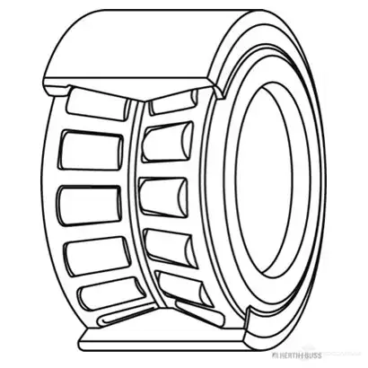 Подшипник ступицы колеса, комплект HERTH+BUSS j4703006 LHW T444 4029416071554 631569 изображение 1