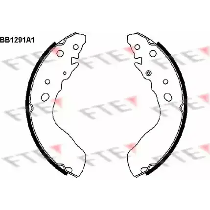 Тормозные колодки FTE 4028569371009 7BYAI G 603894 BB1291A1