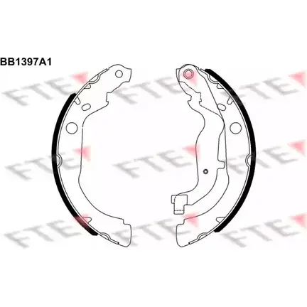 Тормозные колодки FTE X 5V1BI6 BB1397A1 603991 4028569768564