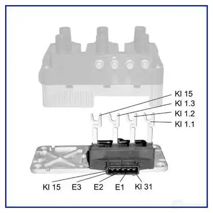 Катушка зажигания HITACHI 138428 C8P74 TE 3082044 изображение 0