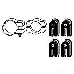 Крепление глушителя, набор HJS 4012588028006 RPX 21 1193891 82234313