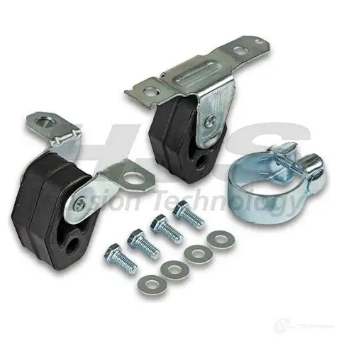 Крепление глушителя, набор HJS J4KV P 1437976430 82119215 изображение 0