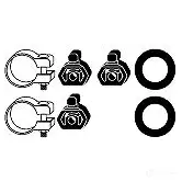 Крепление глушителя, набор HJS 4012588296702 1193934 82234378 I E9YRNJ