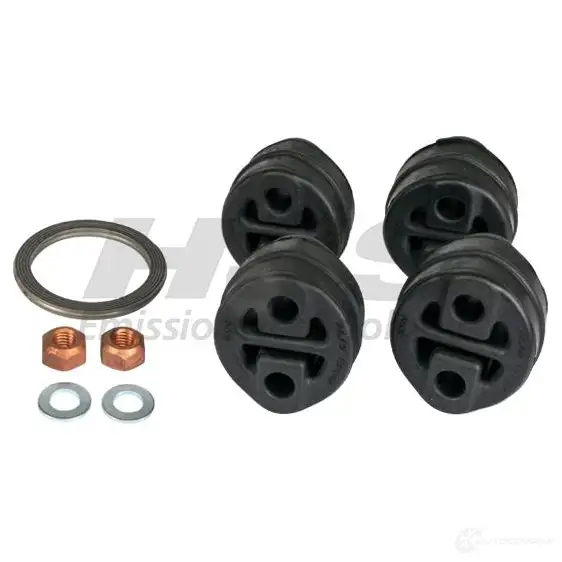 Крепление глушителя, набор HJS 82449002 W T6AH2 1437460523