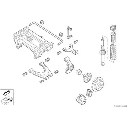 Рулевое управление HERTH+BUSS N01750-HA DE3S4 636899 IQ02H B