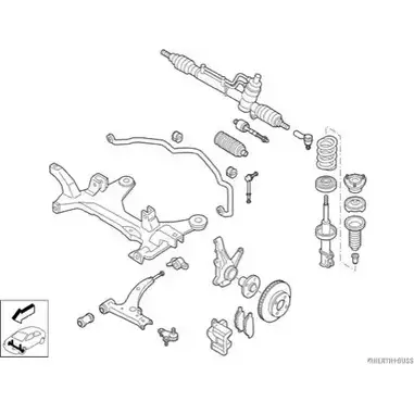 Рулевое управление HERTH+BUSS M7 IW8UC 636993 D0I0G N01980-VA