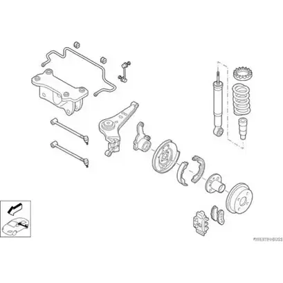 Рулевое управление HERTH+BUSS 636999 K0P NKFF WO1J0H N02022-HA изображение 0