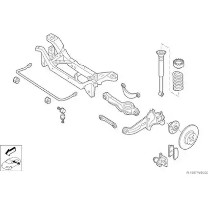 Рулевое управление HERTH+BUSS G A3XG 45T8F N02879-HA 637273