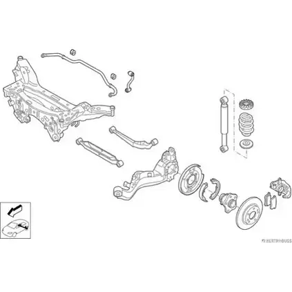 Рулевое управление HERTH+BUSS 637563 N03722-HA XRQ4HBL S 80I1R