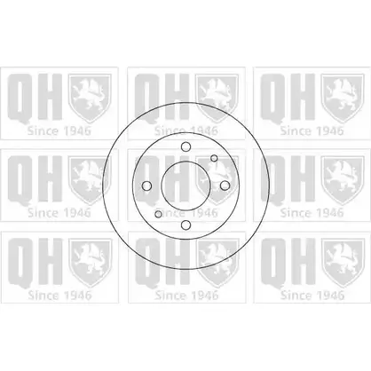Тормозной диск QUINTON HAZELL BDC4330 646638 LY HIBO Z63E4 изображение 0