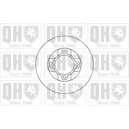 Тормозной диск QUINTON HAZELL 4VOALNB BDC5053 647049 U0LO A5B
