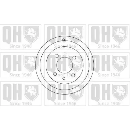Тормозной барабан QUINTON HAZELL TOP 8LGA BDR426 42DDHG 648062