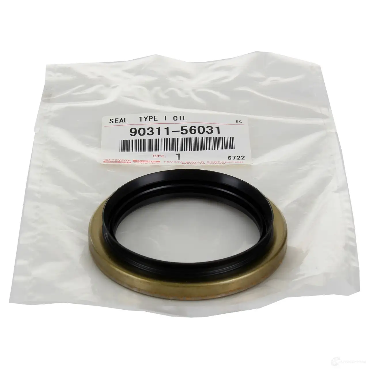 Уплотнение ступицы колеса TOYOTA/LEXUS 25430278 9INXGY O 90311-56031 - Изображение 1