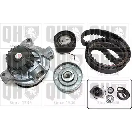 Водяной насос, помпа + комплект зубчатого ремня QUINTON HAZELL T7JIML 4X KHYS 659958 QBPK8060