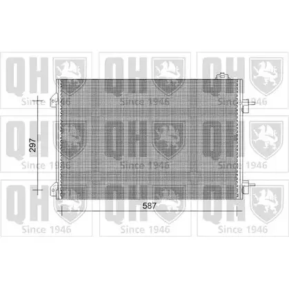 Радиатор кондиционера QUINTON HAZELL QCN409 RZAWKWE 5CFE W 664508