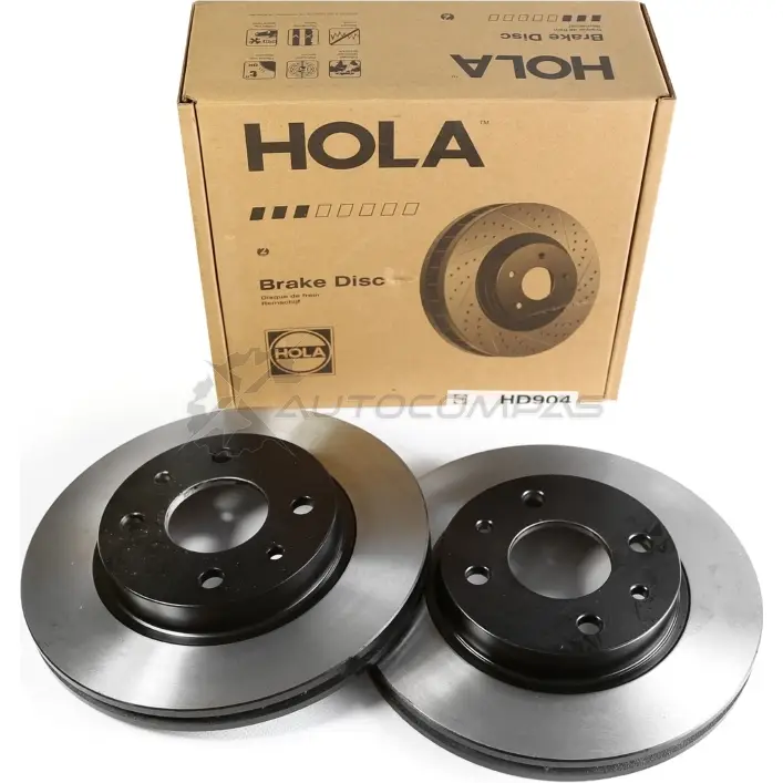 Тормозной диск вентилируемый HOLA 1271766020 3O8 AH 8718401507197 HD904 - Изображение 1