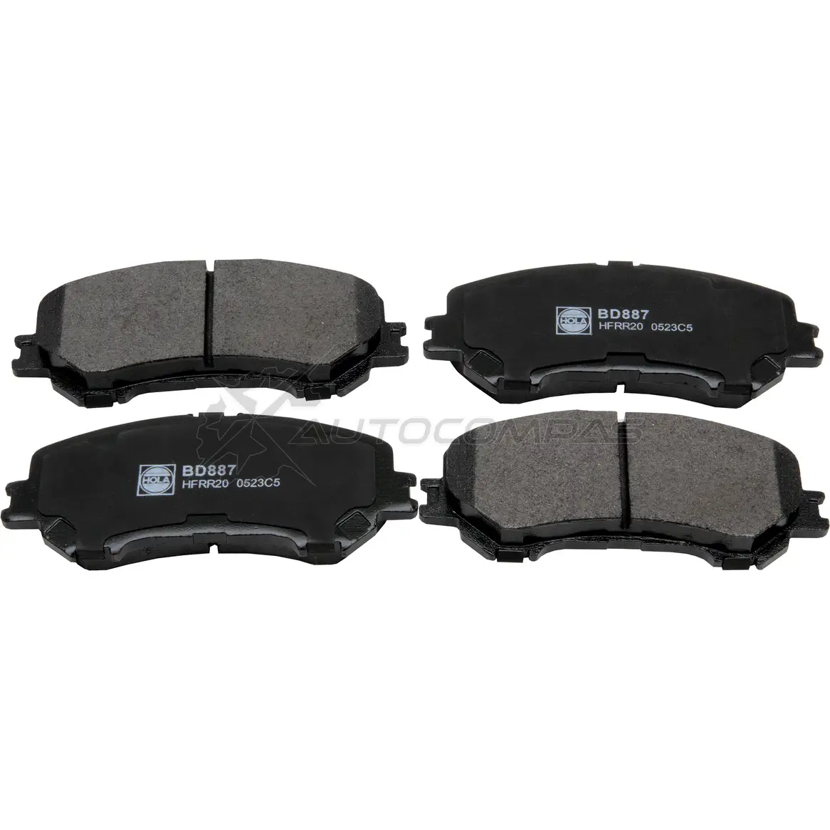 Тормозные колодки, дисковые HOLA COVX6C Z 1441273173 BD887