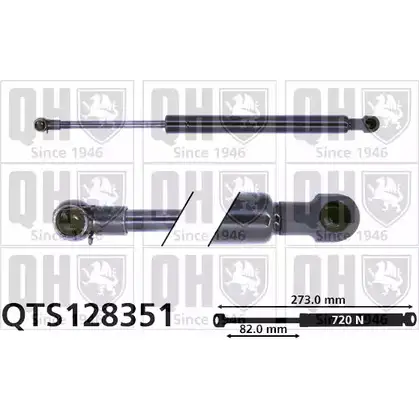 Амортизатор багажника, упор задней двери QUINTON HAZELL SZ5F RF 688402 6LUCD QTS128351