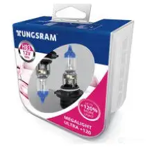 Лампа галогеновая HB3 MEGALIGHT ULTRA +120% 60 Вт 12 В TUNGSRAM 9005NUB2 CI P0O 1439691668