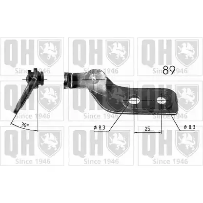 Амортизатор багажника, упор задней двери QUINTON HAZELL QTS840220 7AW 75I 689273 SY1IZIW