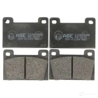 Тормозные колодки дисковые, комплект ABE C1S002ABE 5900427190184 3339038 PO PBF изображение 0