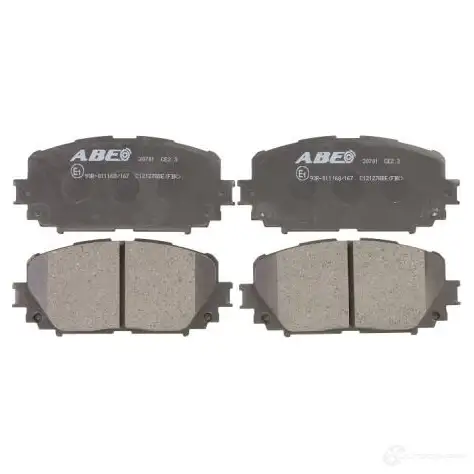 Тормозные колодки дисковые, комплект ABE 3338609 C12127ABE 3 XT9C 5900427185821