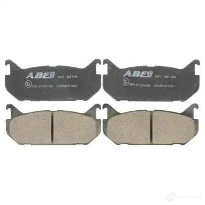 Тормозные колодки дисковые, комплект ABE 8A2 TMZU 5900427192232 C23007ABE 3339233