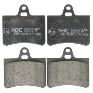 Тормозные колодки дисковые, комплект ABE O2XJH 1 3339309 C2C007ABE 5900427193086