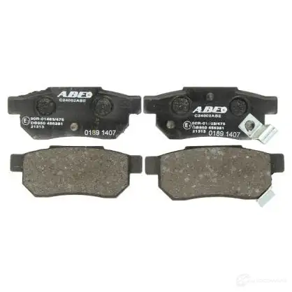 Тормозные колодки дисковые, комплект ABE HI8 28BN 5900427192355 C24002ABE 3339244