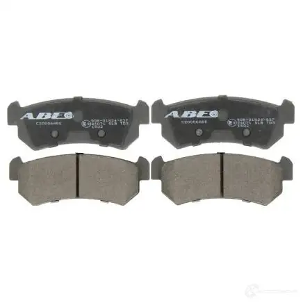 Тормозные колодки дисковые, комплект ABE 3339166 C20006ABE 5900427191563 RAC G51