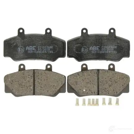 Тормозные колодки дисковые, комплект ABE 3339044 C1V003ABE W KCAL 5900427190245