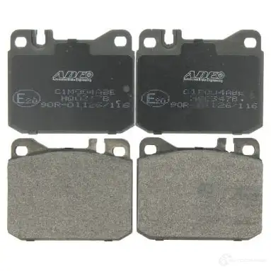 Тормозные колодки дисковые, комплект ABE C1M004ABE 5900427189140 3S AQDH 3338938