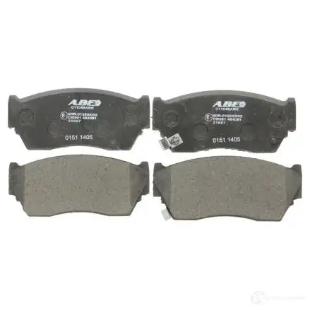 Тормозные колодки дисковые, комплект ABE 5900427185005 3338528 9TL9 PU C11048ABE изображение 0