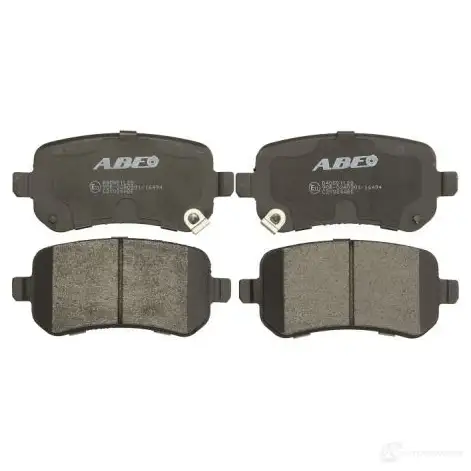 Тормозные колодки дисковые, комплект ABE 5900427194694 C2Y024ABE 3339454 AT 3G901